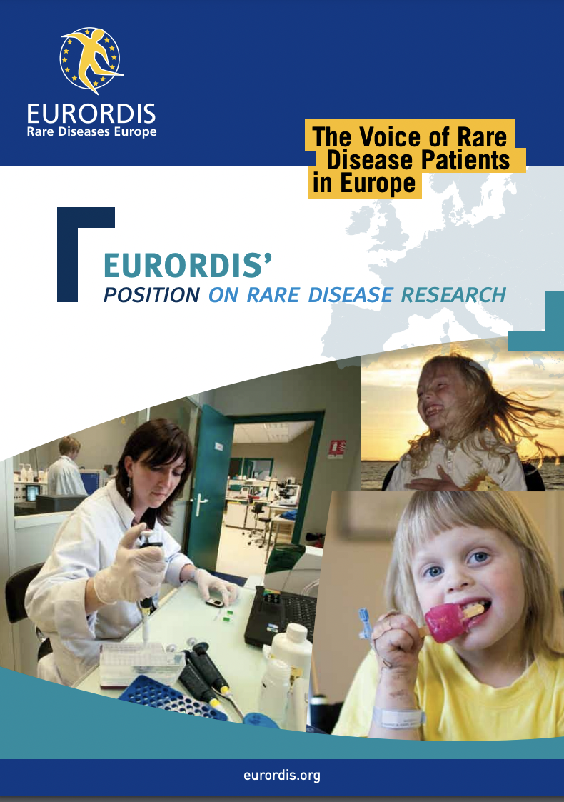 EURORDIS Position on Rare Disease Research