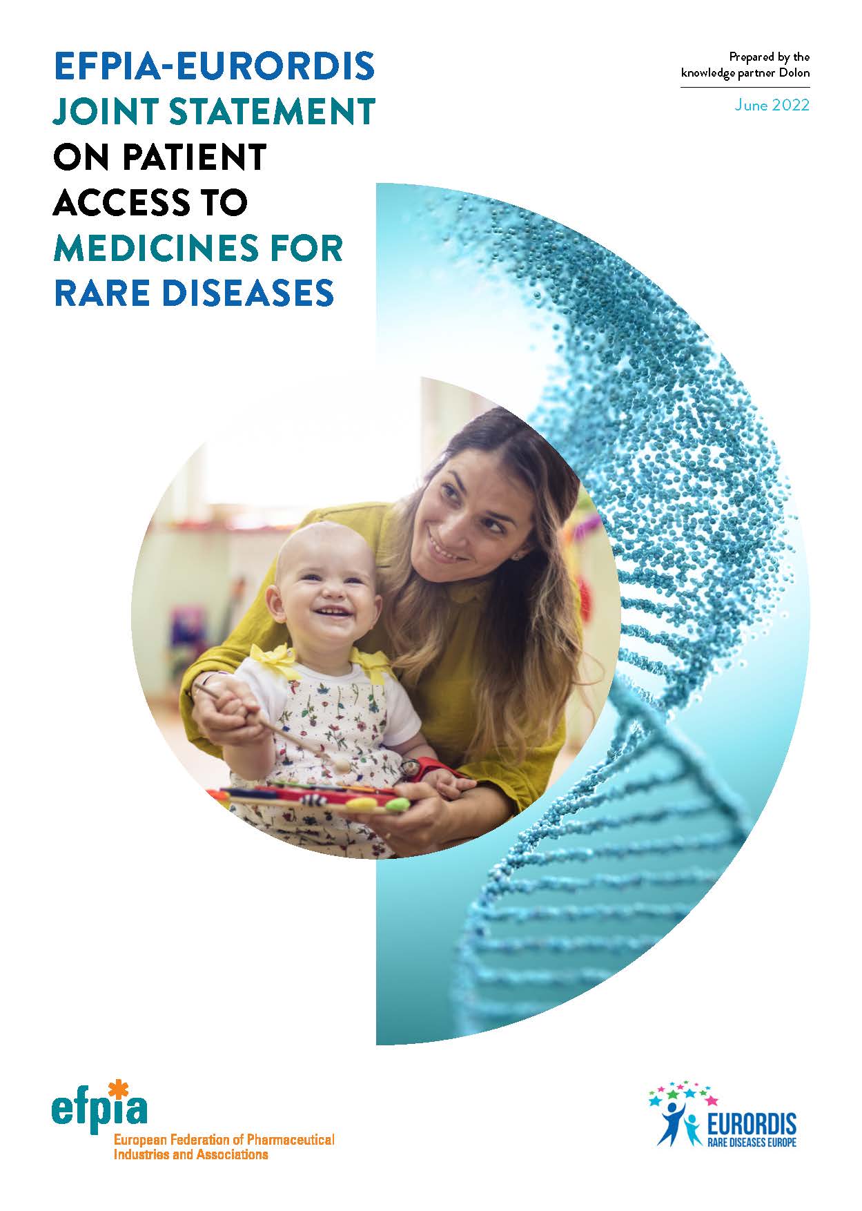 EFPIA-EURORDIS Joint Statement on Patient Access to Medicines for Rare Diseases