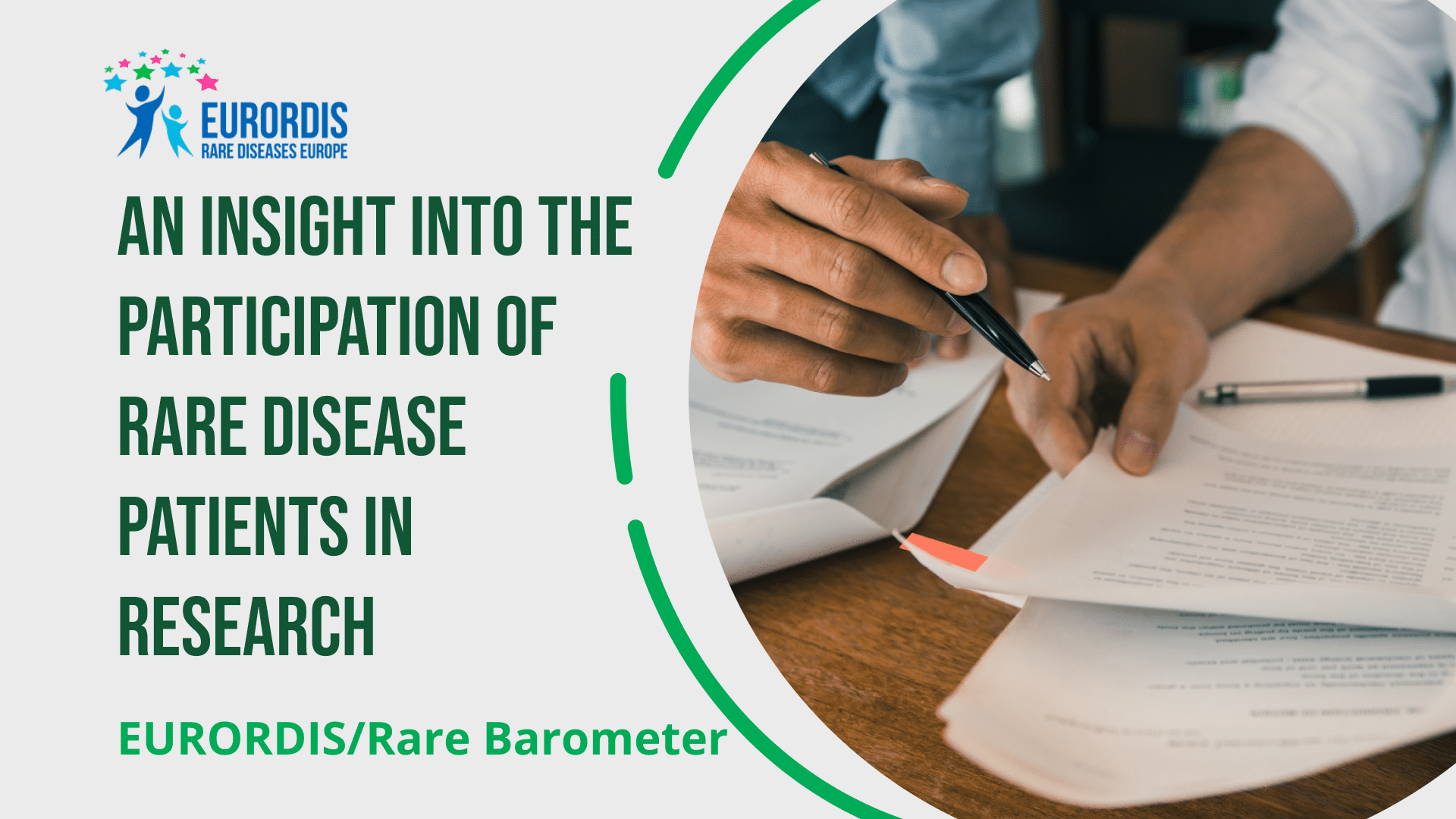 An insight into the participation of rare disease patients in research