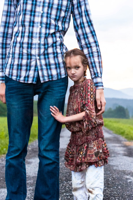 The photo, entitled “We be of one blood, ye and I”, is of 9-year-old Irina from Belarus