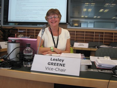 Lesley Green, Vice-Chair of COMP